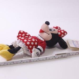 Disney Store, Minnie Mouse, Plush, Red Dotted Dress, Stuffed Animal, Collectible, ~ 251227-WH 869 image 2