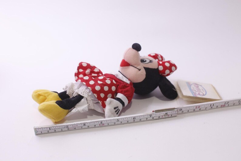 Disney Store, Minnie Mouse, Plush, Red Dotted Dress, Stuffed Animal, Collectible, ~ 251227-WH 869 image 2