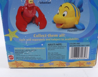 Disney La Sirenetta Sebastian Granchio Peluche Bambola Morbida Giocattolo  Rosso Mattel Figura Personaggio Dei Cartoni Animati Peluche Vintage Animale