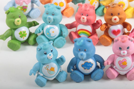 VTG Care Bear Stickers Hugs Hearts Stars Rainbows TCFC 90's American  Greetings