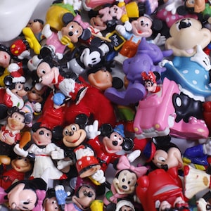 Disney, Mickey Mouse, Minnie Mouse, Vintage, PVC Lot, PICK YOURS #2 Vintage 80s 90s, Figures Toy Lot Cake Toppers Bullyland, Applause - 72