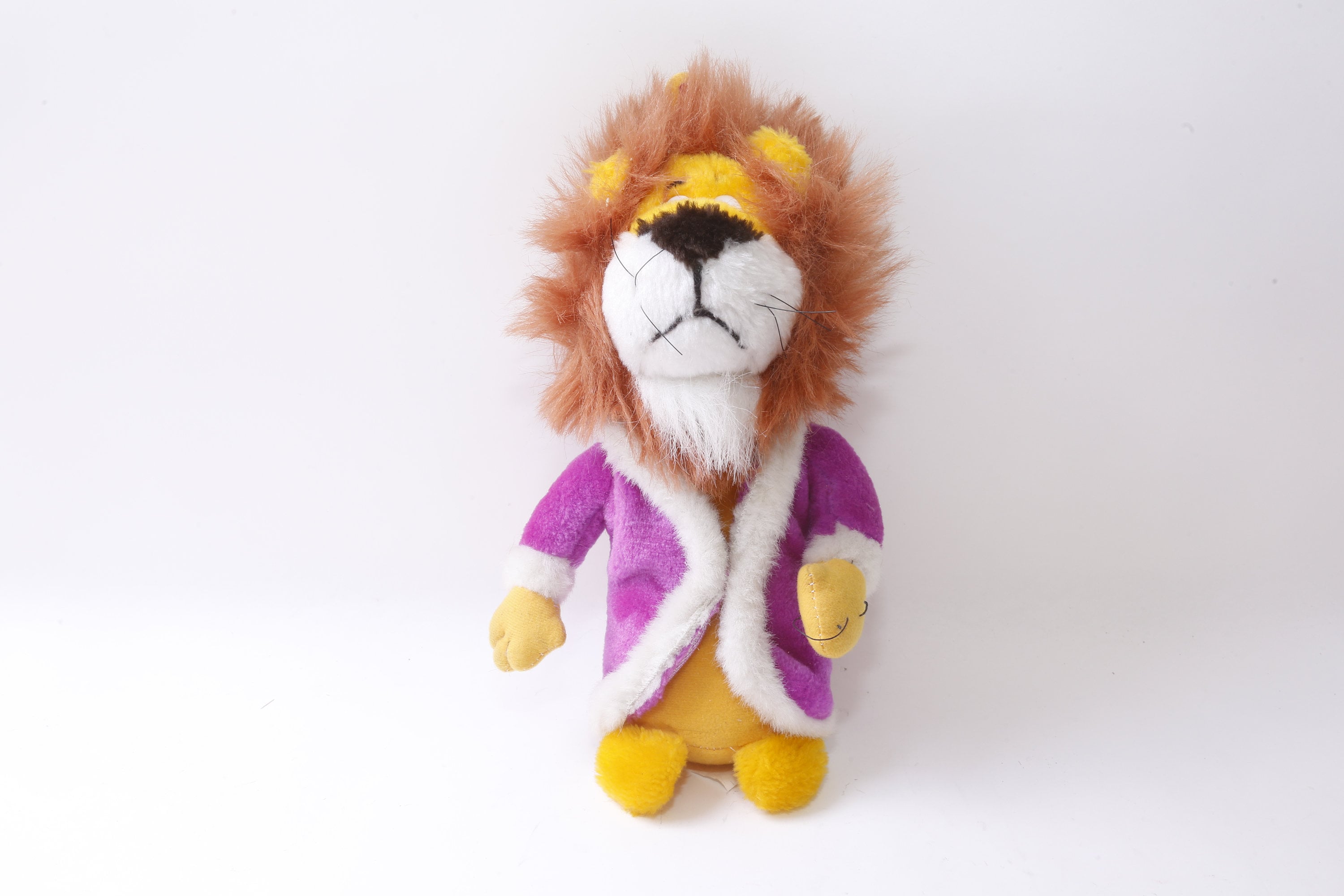 ホットセール - アートトラベルシューズ 1994, Liberty Toy, King Lion, Purple Outfit, Vintage Plush クリアファイル