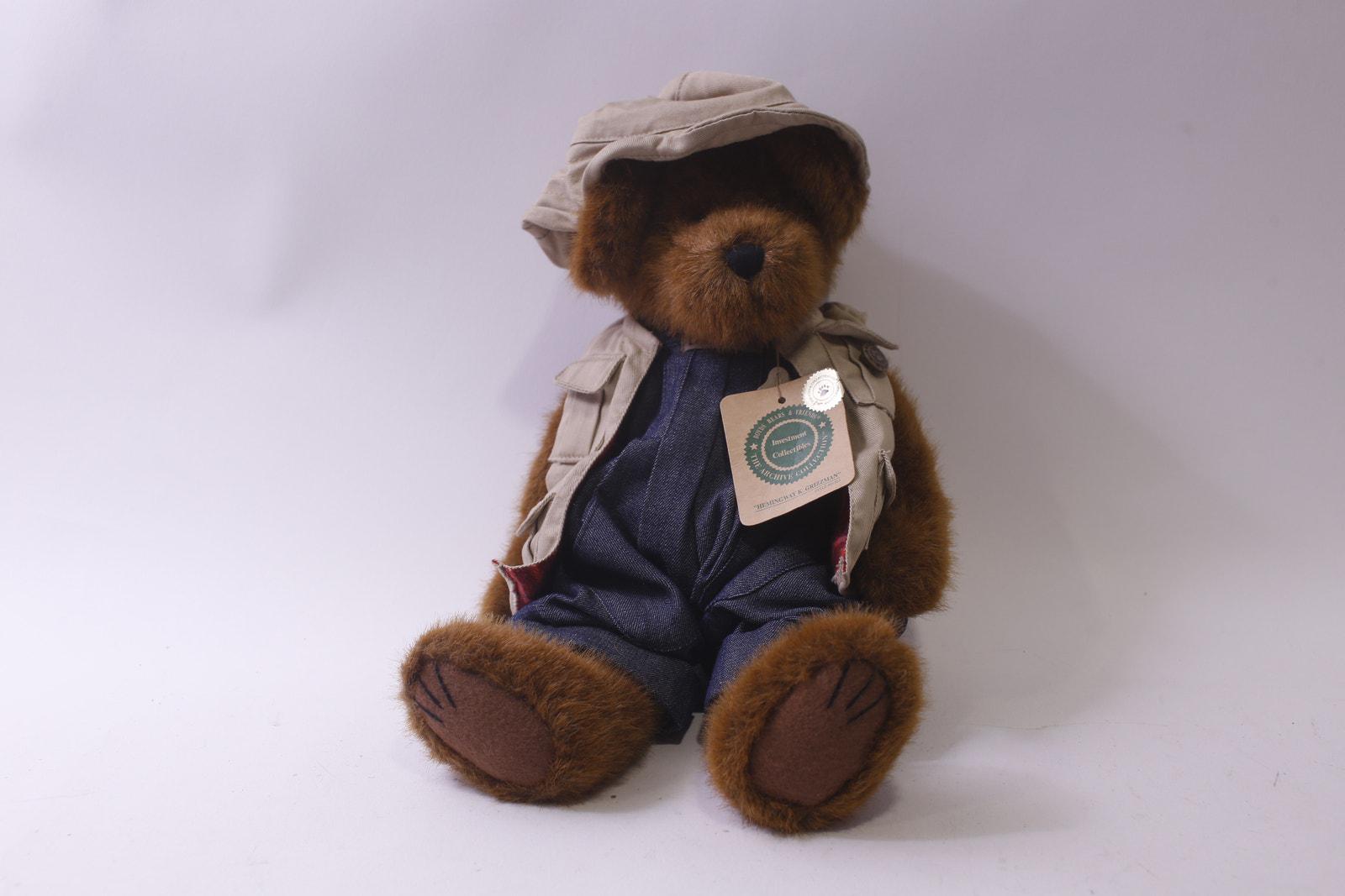 1999, Boyds Bears, Hemingway K Grizzman, Plush, Style 91263