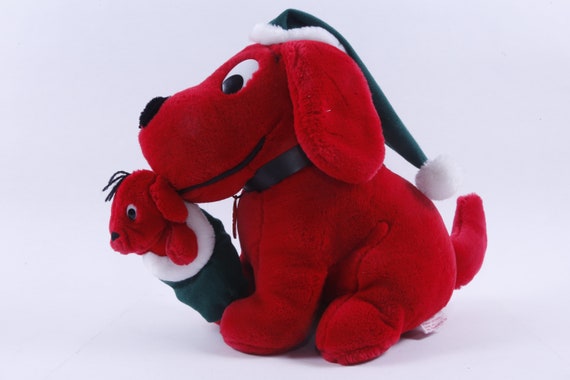 clifford the big red dog stuffed toy
