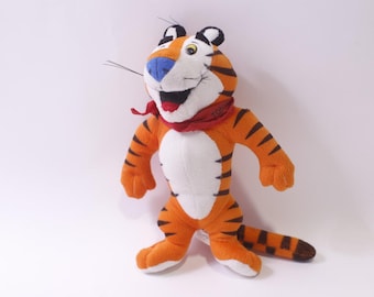 1997年ヴィンテージのトニー・ザ・タイガーのぬいぐるみ：ケロッグの