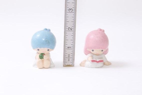 Sanrio, Kiki, Lala, Kawaii, Little Twin Stars, PVC Figures Set