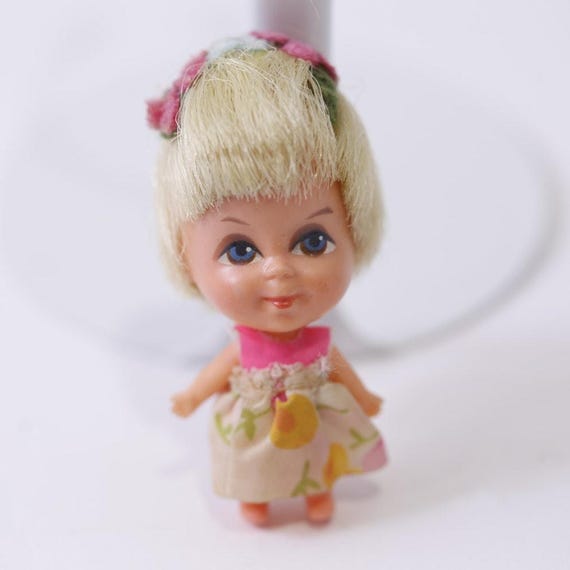 1960s, Liddle Kiddles, Lola, Mini Doll, Lucky Locket, Mattel