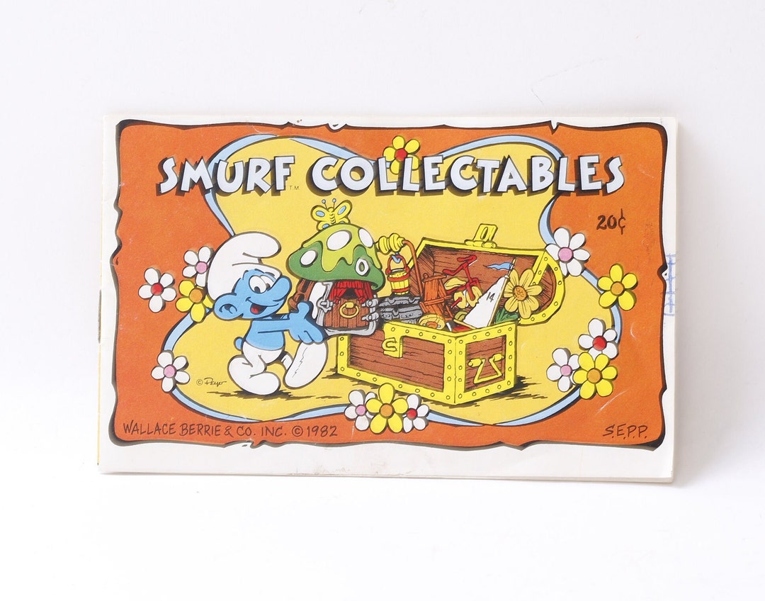 1982, Smurf Collectables, Product Brochure, 5, Toy Catalog, Toy Photos