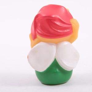 Vintage Glo Friends Glo Clutterbug - Vintage figure - Still Glows! Hasbro Glowbugs Glow Green fly with red hat ~ 250828-WH 60 image 2