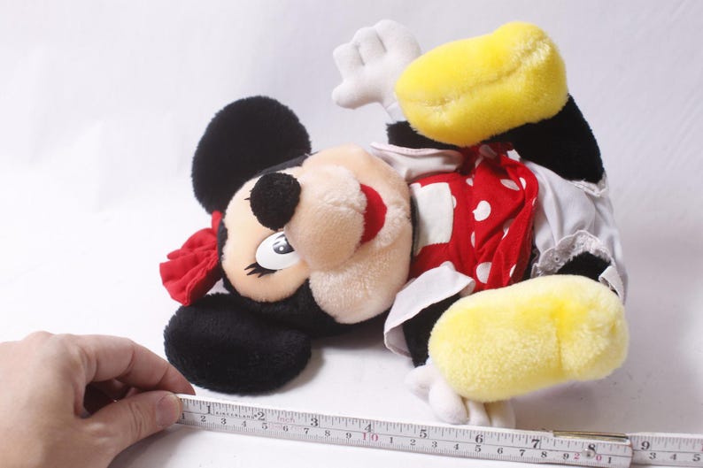 Disney Minnie Mouse Plush Vintage Cartoon Collectible ~ 260427-WH M-07-06 zdjęcie 3