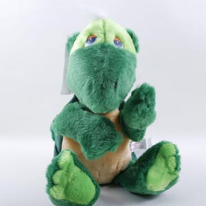 Kamar Sample Unproduced, Rare, Prototype, Sample, Green Turtle, 1989, Soft, Plush, Doll ~ 622