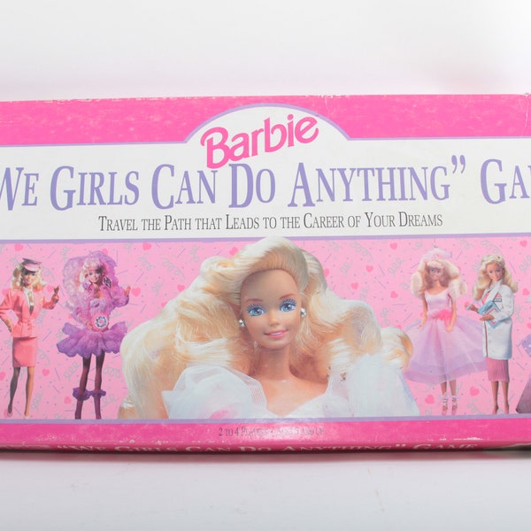 Vintage Barbie Board Game - Etsy