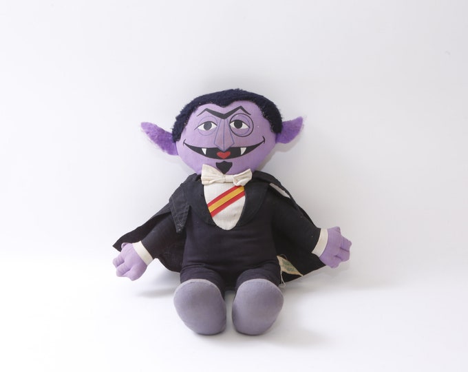 Sesame Street Count Dracula Vampire Halloween Vintage - Etsy