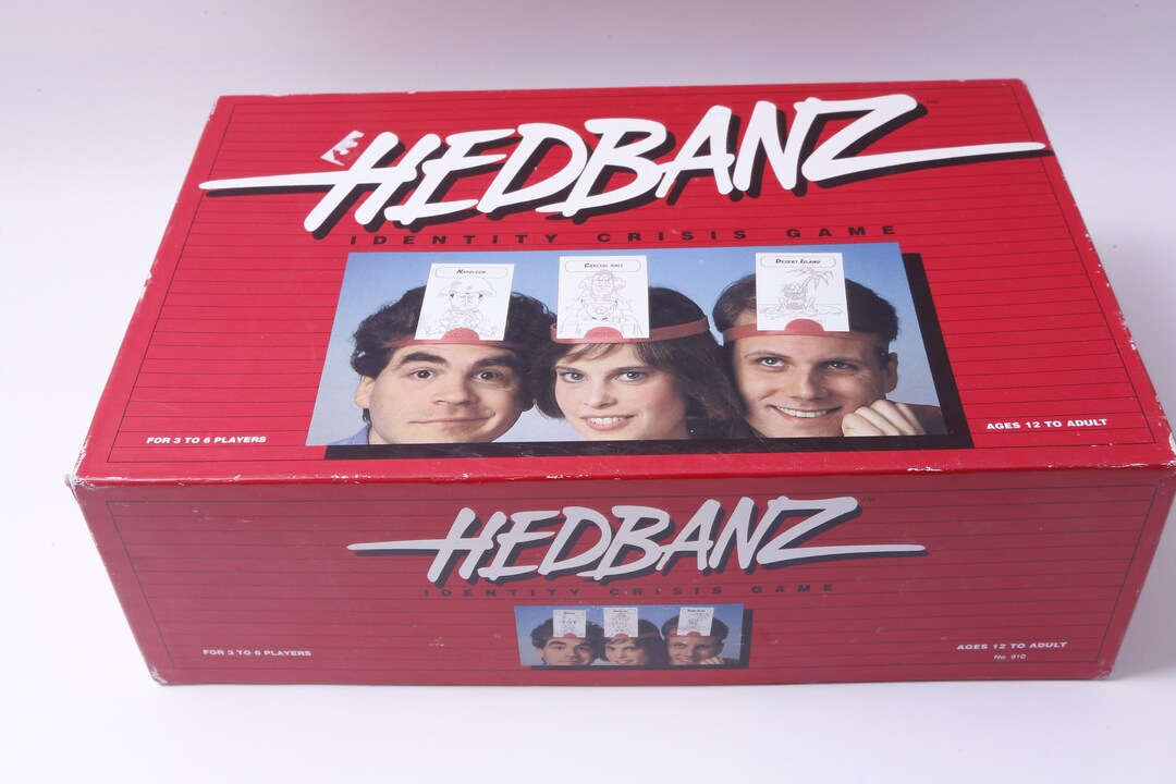 Hedbanz Identity Crisis Game Cards Guessing 12 to Adult Etsy