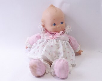 Kewpie Baby Doll, Testa in vinile, Corpo morbido, 1999, Jesco, Adorabile, Da collezione, FLAW ~ 240417-WH 910