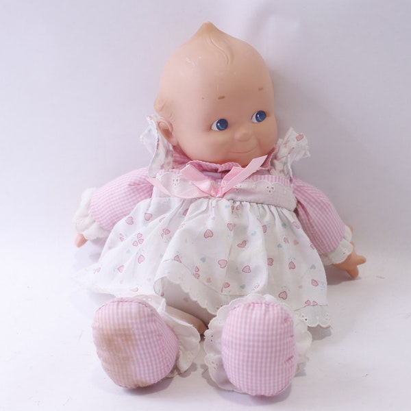 Kewpie Baby Doll, Vinyl Head, Soft Body, 1999, Jesco, Adorable, Collectible, FLAW ~ 240417-WH 910