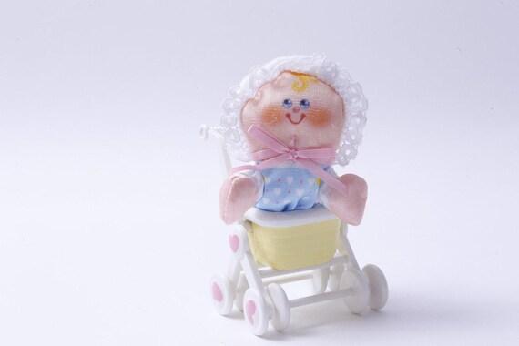 Fisher-Price, Smooshees, Bouncing Baby Bonnie, 1980s, Plush, Soft, Toy, Doll, Vintage Plush, Stuffed Figure ~ 251013-WH 65