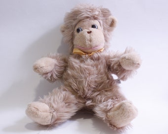 Knickerbocker, Animals of Distinction, Brown Monkey, Plush, Toy, Adorable, Stuffed Animal, Children, Vintage, Collectible, ~ 230408-DIP 257