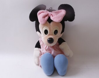 minnie mouse blue dress plush SHDL