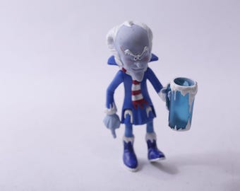 * vintage figure ୨୧ * ふさふさ ハリネズミちゃん 1980s, Kenner, Care Bears, Professor Coldheart, Poseable, PVC