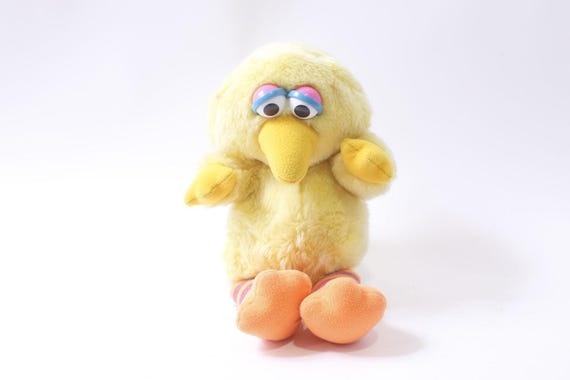 ぬいぐるみ 1983 Sesame Street Baby Big Bird Plush Playskool, Sesame Street, 1983, Baby Big Bird, Medium Plush