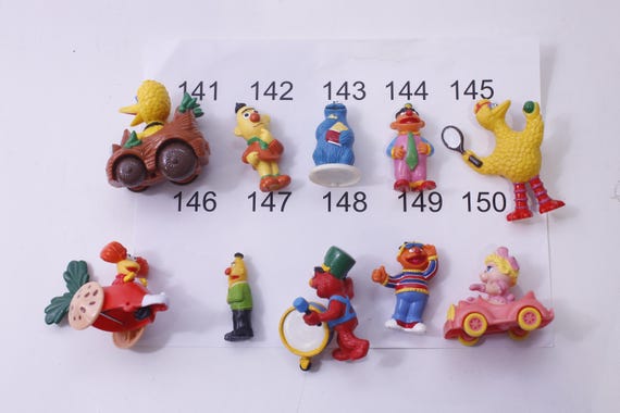 Vintage Sesame Street #3 Pvc Figures Jim Henson Cake Toppers PICK