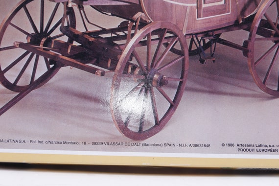 The Concord Stage Coach 1848 Carriage Wooden Assembling The Concord Stage Coach 1848 Carriage Wooden Assembling