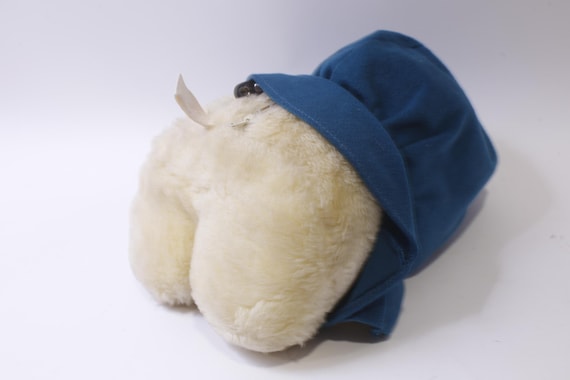 Chubbles Blue Hooded Plush, Animal Fair, Stuffed Animal, 1980s