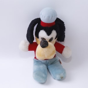 Disney, Goofy, Hund, Baby, Welpe, Angezogen, 25,4 cm, Plüsch, weich, Spielzeug, Figur, Comicfigur, Vintage Plüsch, Stofftier, ~ M-11-07