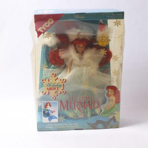 Disney The Little Mermaid Holiday Ariel Doll by Tyco in FLAWED Box ~ 260302-WH 831 image 1