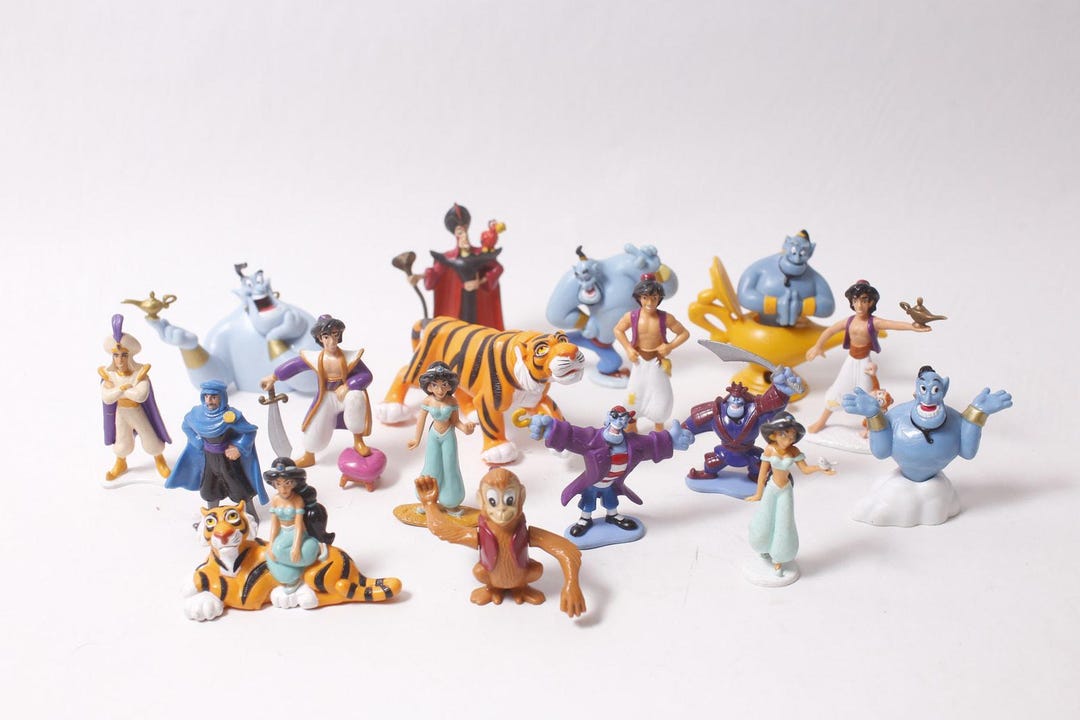 Disney Store Aladdin PVC Figure Lot Vintage Collectible Toys ~ 260212 ...