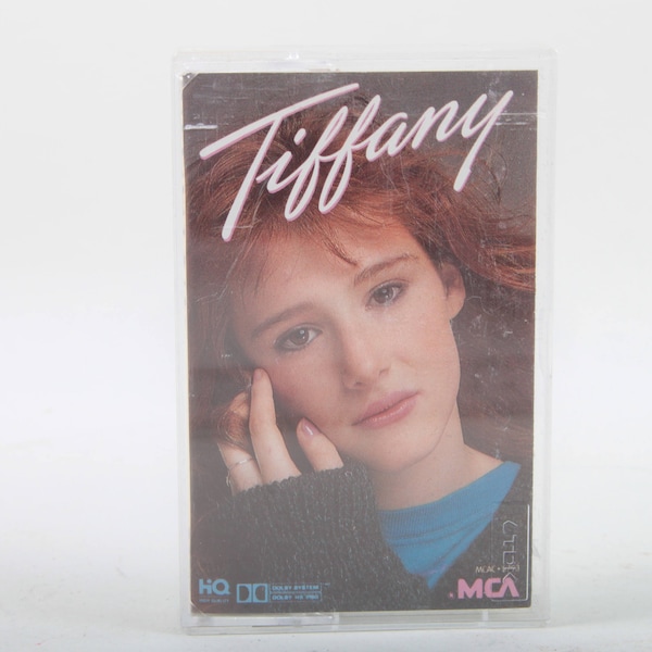 Tiffany Vintage 1987 Music Audio Cassette Teen Pop Spanish Eyes Kid on a Corner MCA Records, Retro Album ~ The Pink Room ~ 753