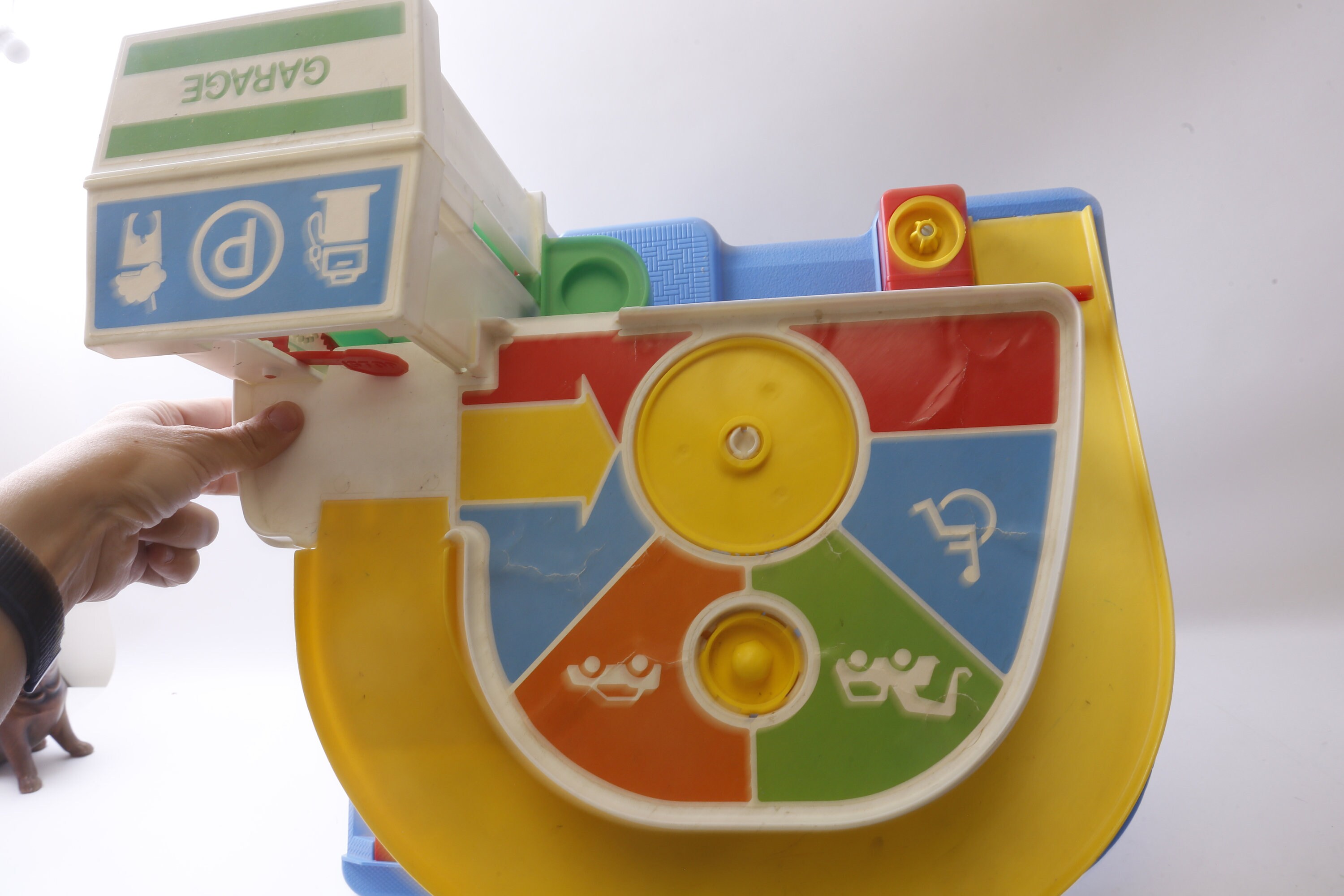 Fisher price little cheap people parking garage