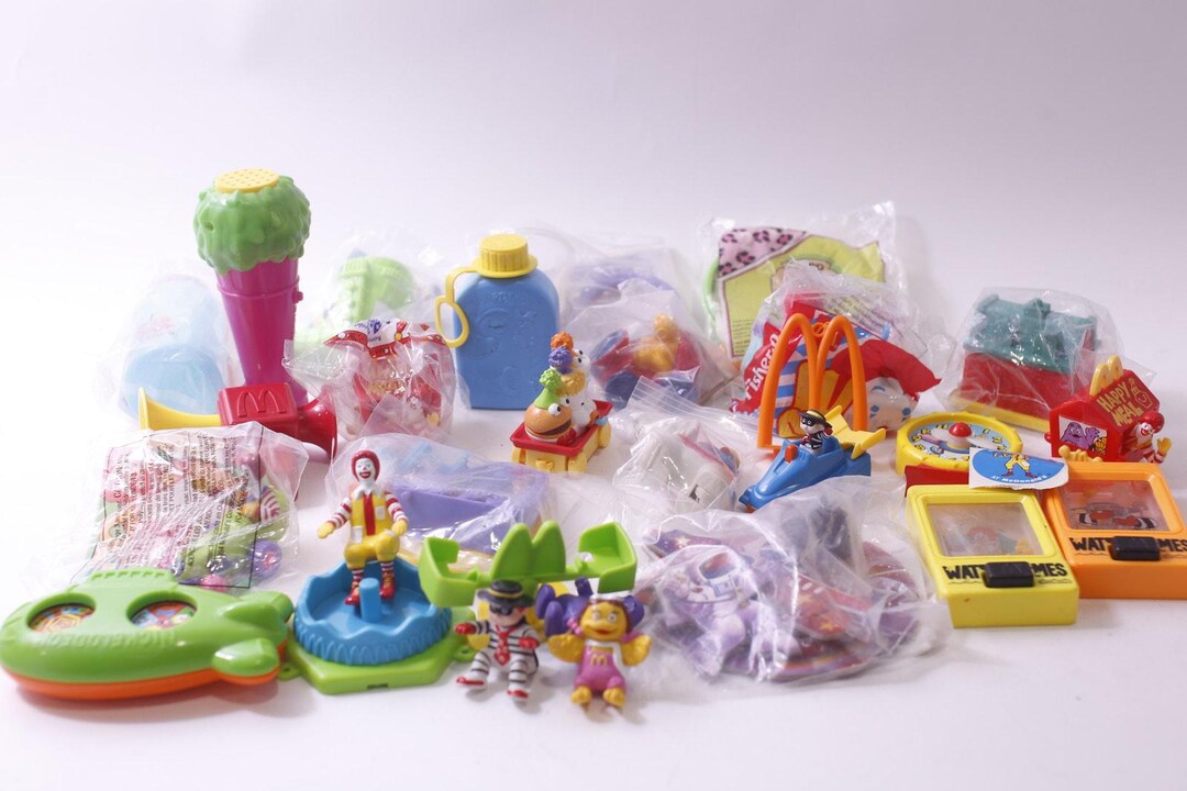 Mcdonald's Happy Meal, Mcdonaldland, Toy Set, PVC Figurines