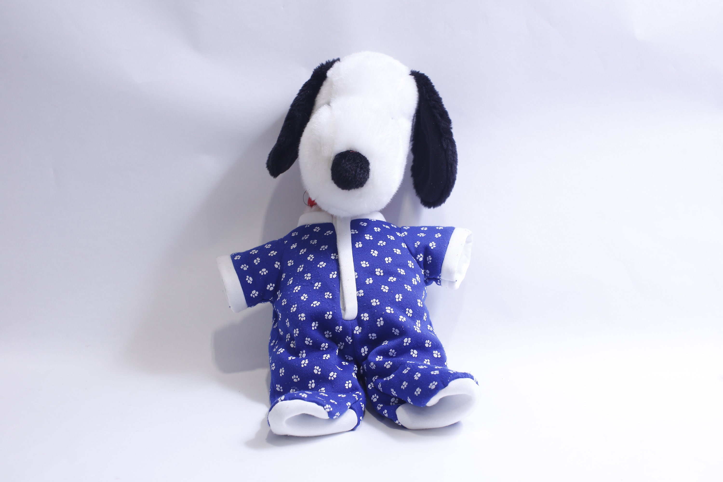 Blue snoopy sale stuffed animal