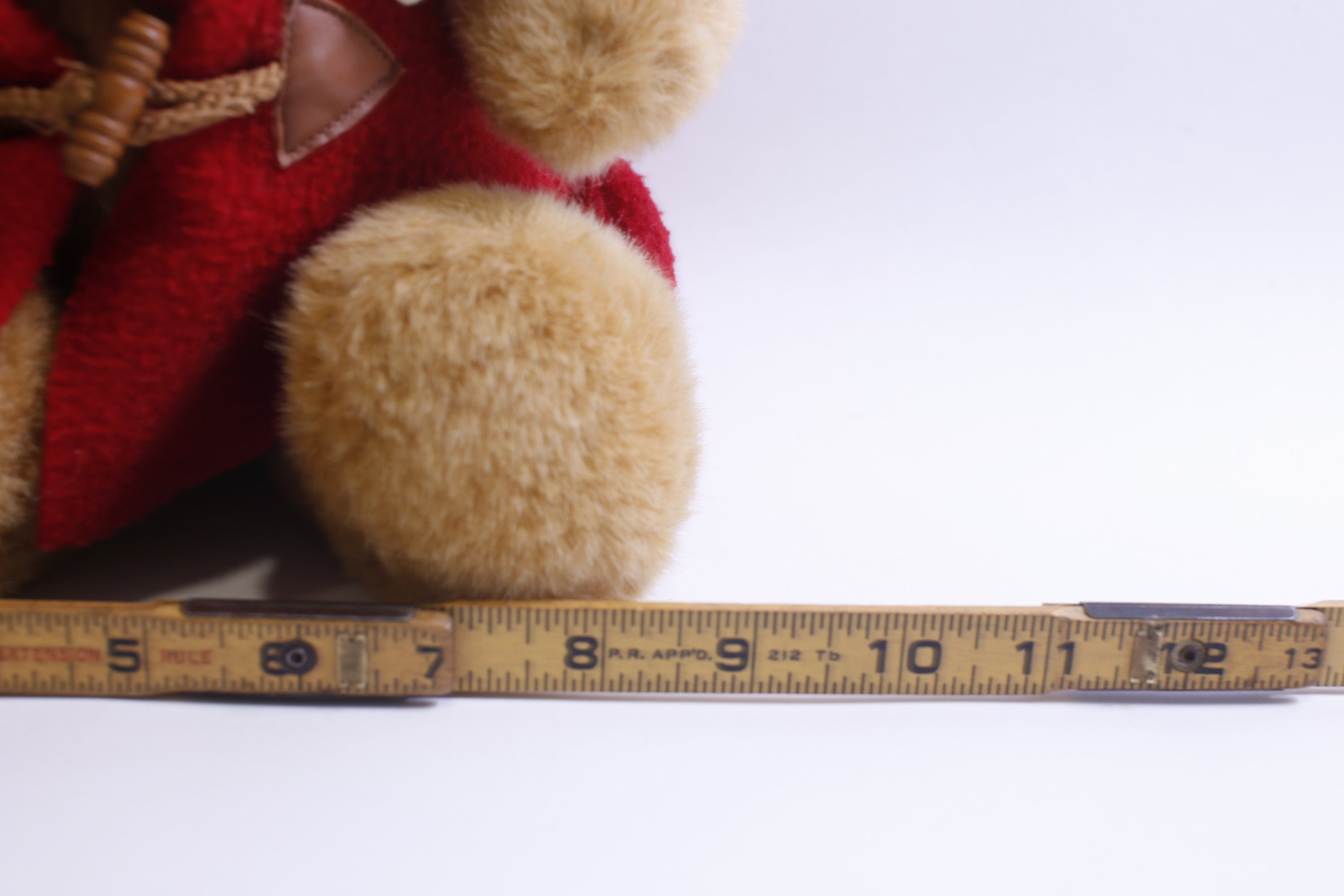 Paddington Bear, Plush Toy, Red Coat, Blue Hat, Classic