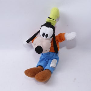 Disney, Goofy, Hund, 12", Plüsch, Weich, Spielzeug, Figur, Cartoon, Vintage Plüsch, Stofftier, ~ 20-01-360