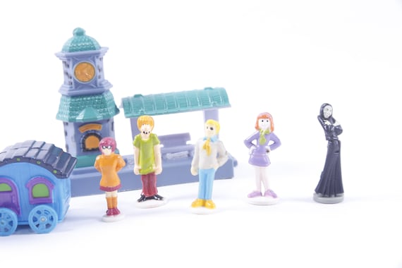 Scooby doo sales figure set