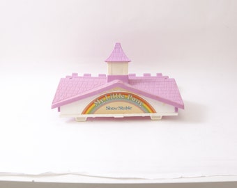 My Little Pony, Show Stable, Purple Roof, Replacement Part, Toy, Dollhouse, Collectible, Vintage, ~ 20-01-708