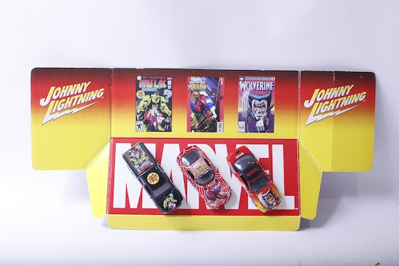 Johnny Lightning, Marvel Character, Cars, Hulk, Spiderman