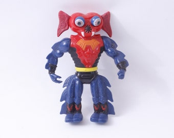 Mattel, MOTU, Masters of the Universe, Mantenna, Figura de acción, década de 1980, Horda del Mal, Serie original, Juguete, Vintage, Coleccionable, ~ 1252