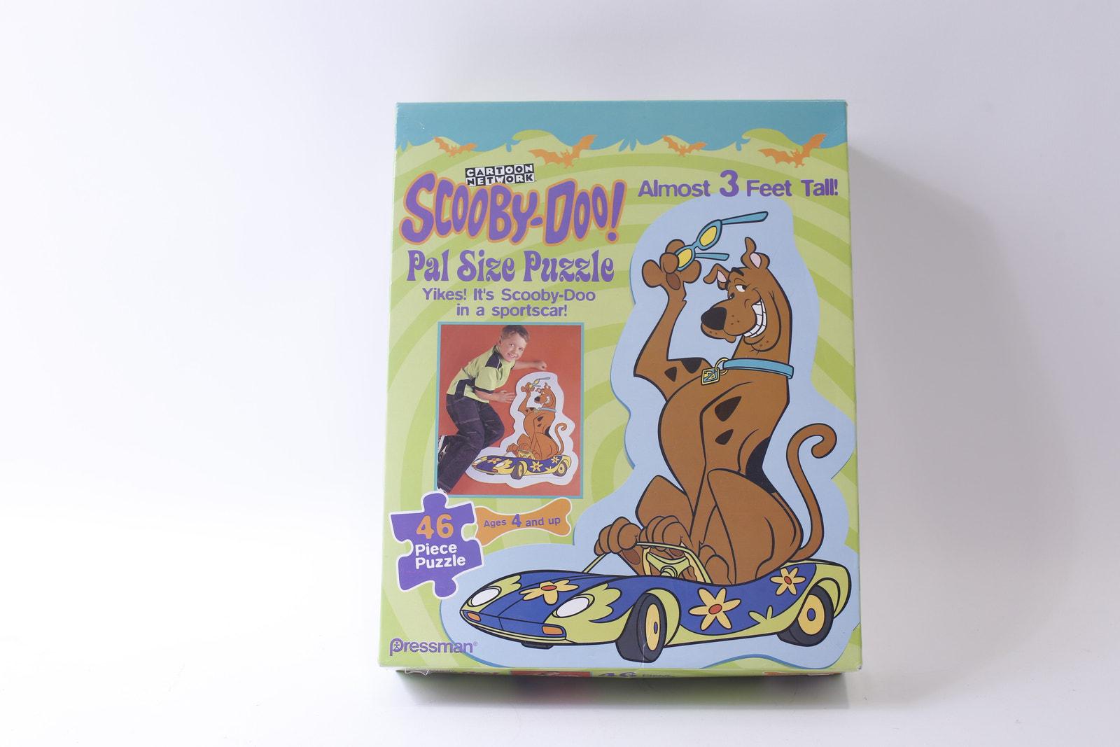 Scooby-Doo, Jigsaw Puzzle, Pal Size, 46 pieces, Pressman, Cartoon Network, Hobby, Activity, ~ 250121-WH 81