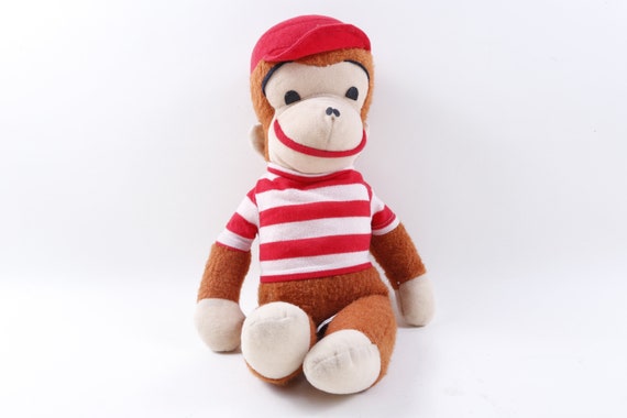 stuffed monkey toys from the 70s