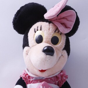 80s Disney, Minnie Mouse, Dressed, 16", Plush, Soft, Toy, Vintage Plush, Stuffed Animal ~ 987 image 2