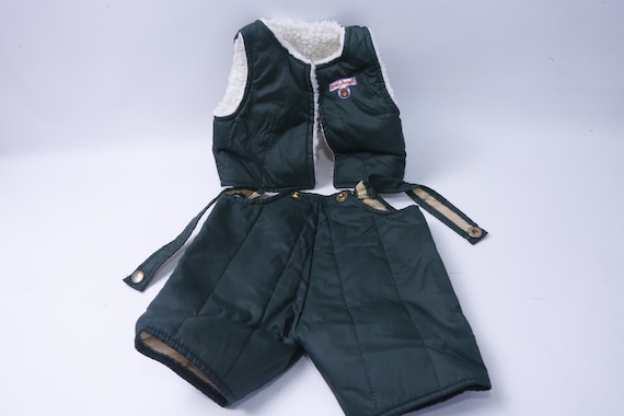 Teddy Ruxpin, Doll Clothing, Green, Hiking Outfit, Doll Making, Toy, Accessories, Vintage, ~ M-11-01