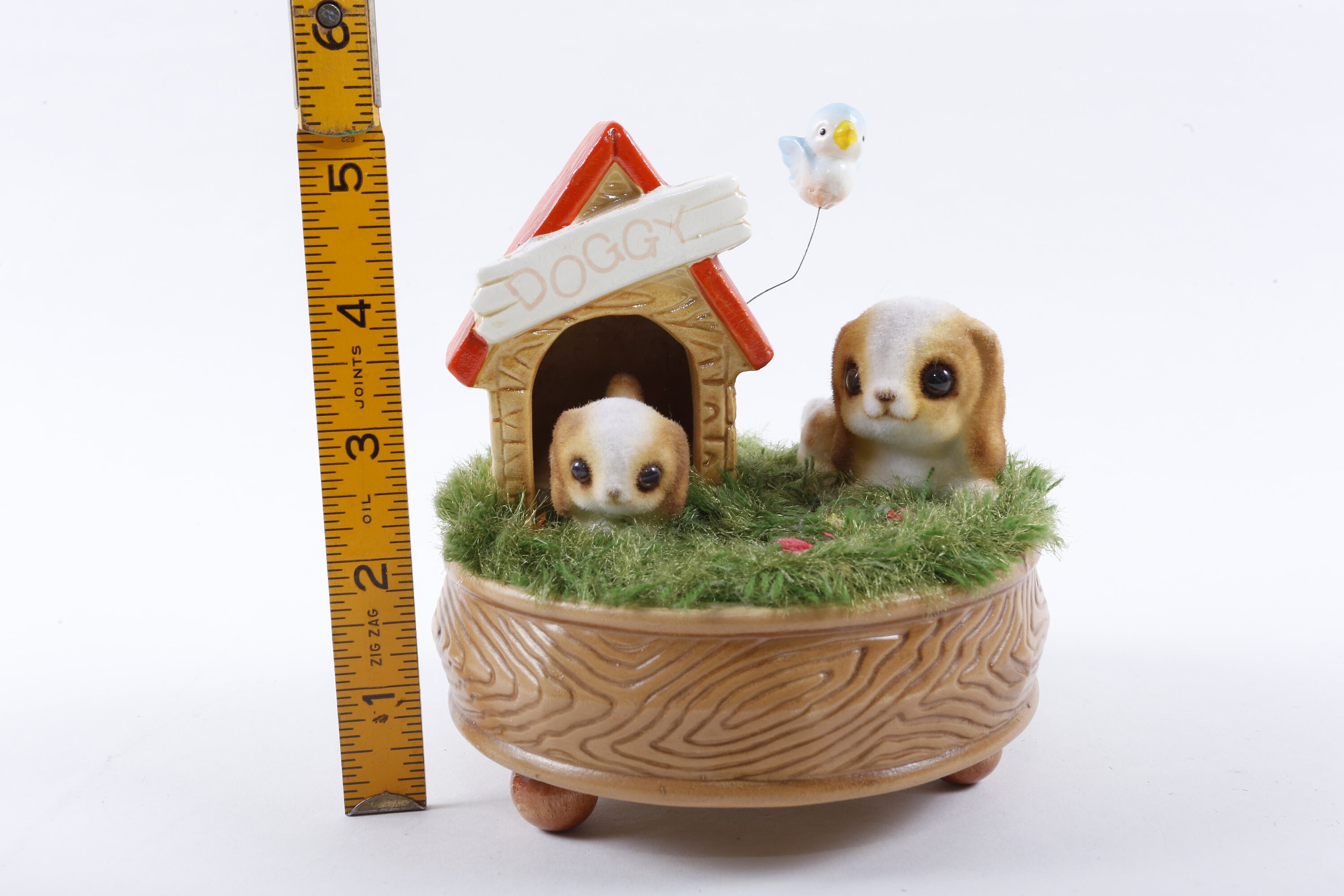 Cute Puppy Dog House Soft Music Box Josef Original Japan Soft Etsy