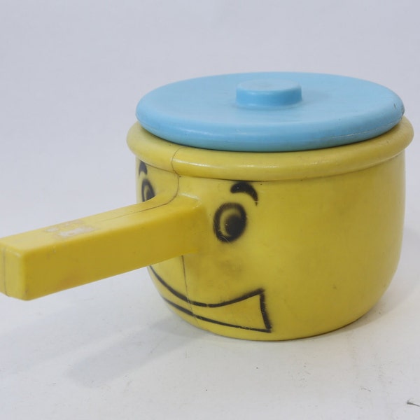 The First Years, Yellow Pot, Toy Fruits, Toy Vegetables, Imaginative Play, Early Learning, Child Development, Educational, ~ WH-06 1263