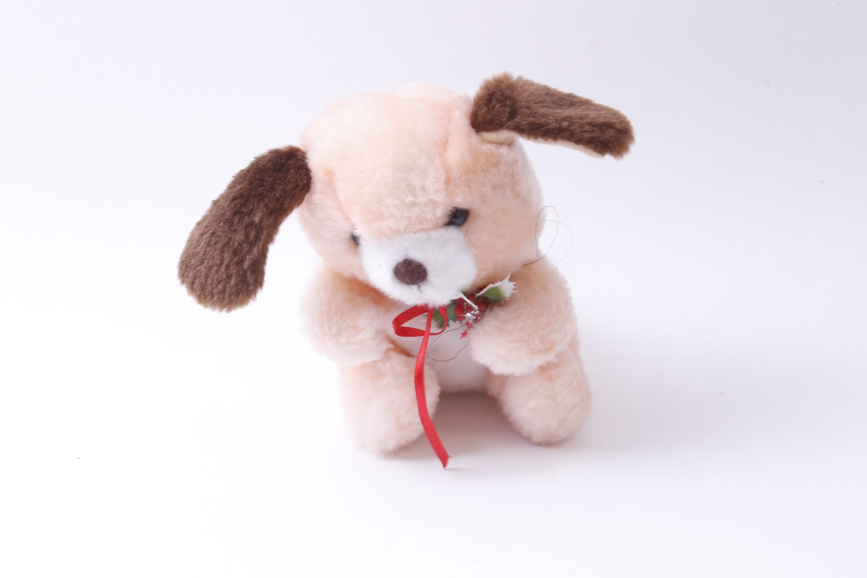 Plush Dog With Zip Jacket by Interpur 1980s Toy 