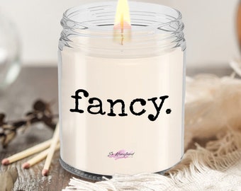 Candela alla vaniglia - FANCY - regali divertenti, regalo per un'amica, regalo per la festa della mamma, regalo di compleanno, regalo per la mamma