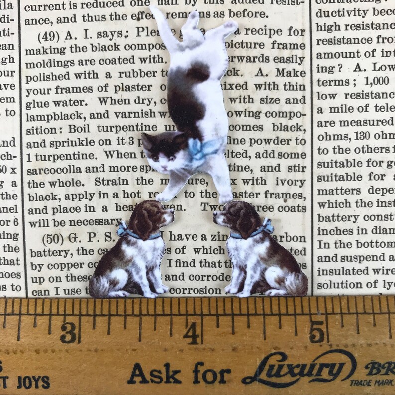 Going to the Dogs Shrink Plastic Printable Design Collage Sheet Digital ...